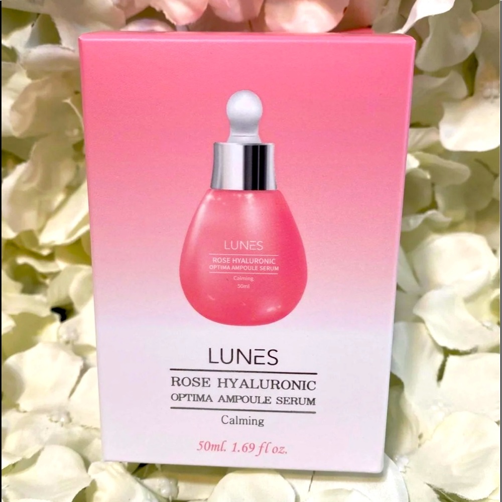 Rose hyaluronic optima ampoule serum calming